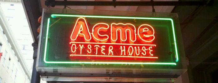 Acme Oyster House is one of New Orleans 2013.