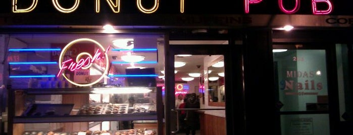 The Donut Pub is one of The New Yorkers: Late Night.
