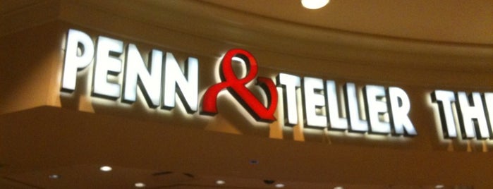 Penn & Teller Theater is one of Las Vegas 2015.