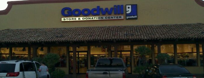 Goodwill is one of Desert Cities Thrifting.