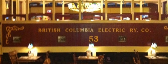 The Old Spaghetti Factory is one of Vancouver.