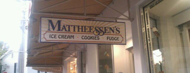 Mattheessen's is one of สถานที่ที่บันทึกไว้ของ Cecilia.