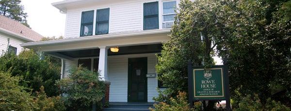 Rowe House is one of Administration, Student Services & Support.