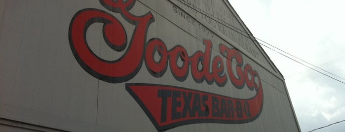Goode Company BBQ is one of Houston 2016 - The Tourist.