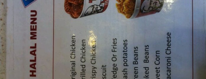 KFC is one of Houston Halalies.