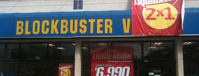 Blockbuster is one of Guide to Santiago's best spots.