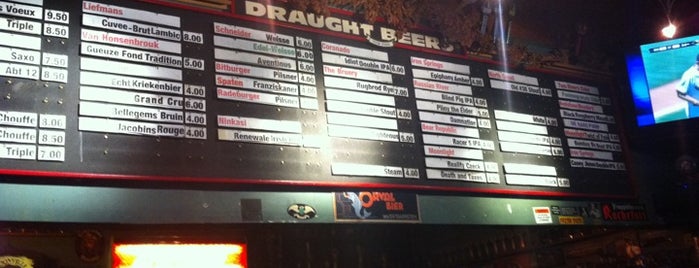 Toronado is one of Draft Mag's Top 100 Beer Bars (2012).