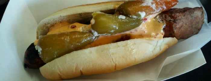 Hot Doug's is one of Hot Dogs: Chicago.