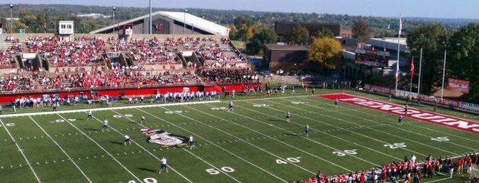 Stambaugh Stadium is one of NCAA Division I FCS Football Stadiums.