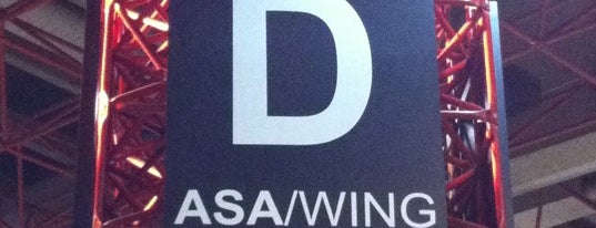 Asa D is one of Aeroporto de Guarulhos (GRU Airport).