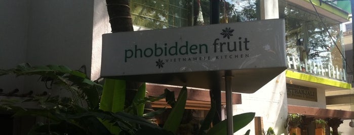 Phobidden Fruit is one of TOP 10 INDIRANAGAR EATERIES.