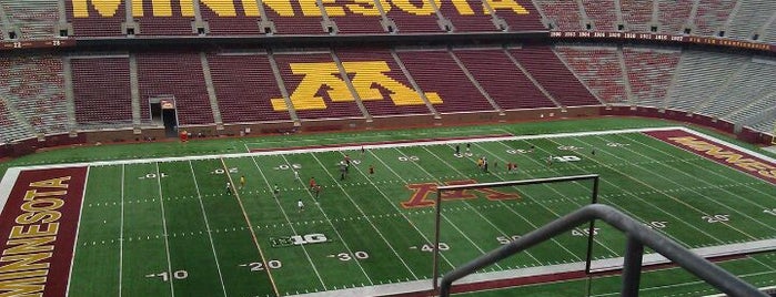 TCF Bank Stadium is one of My Top Spots.