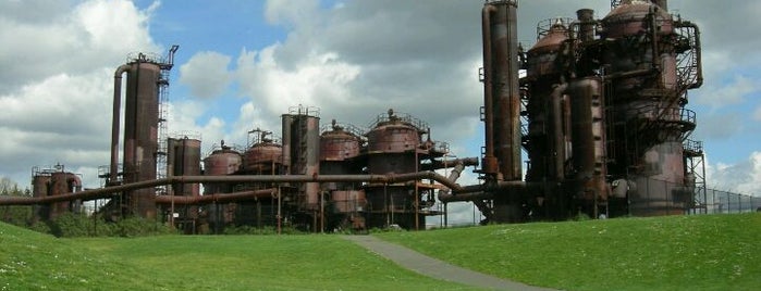 Gas Works Park is one of Seattleite Badge.
