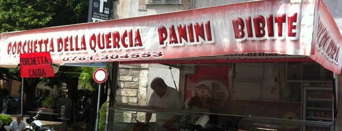 La Porchetta della Quercia is one of Top picks for Sandwich Places.