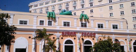 Señor Frog's is one of ♪ En Mi Viejo San Juan ♫.
