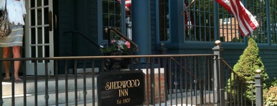 Sherwood Inn is one of Dining With a Splash in Syracuse, New York.