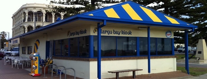 Largs Bay Kiosk is one of Top 10 eating spots in or near Adelaide.