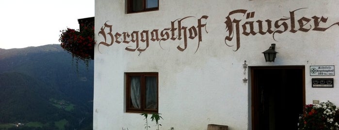 Berggasthof Häusler is one of Dove mangiare fuori (e dove no).