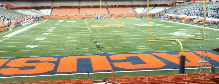 Carrier Dome is one of surviving syracuse.