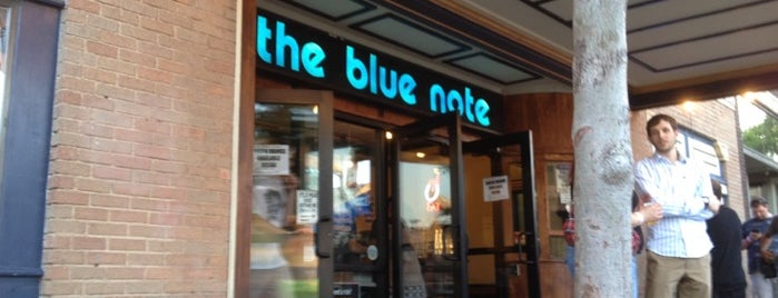 The Blue Note is one of Lieux qui ont plu à Matt.