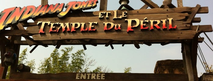Indiana Jones et le Temple du Péril is one of Disneyland Paris.