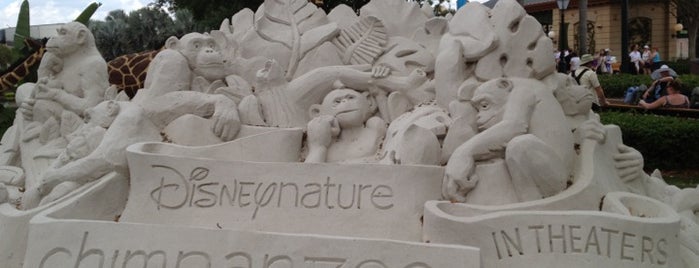 Chimpanzee Sand Sculpture is one of Lieux sauvegardés par NickFn'Roxx.