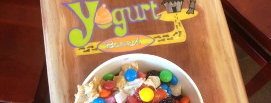 yogurt beach is one of The 7 Best Places for a Sorbet in Reno.