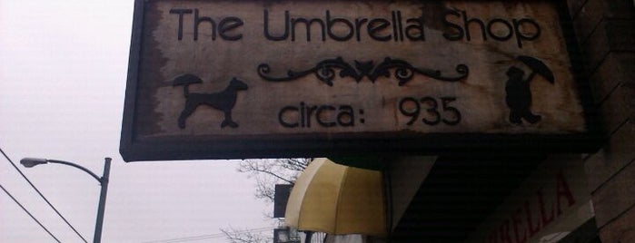 The Umbrella Shop is one of Vancouver, March 2012.