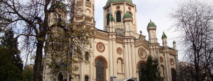 Catedrala “Sfântul Spiridon Nou” is one of Bucarest.