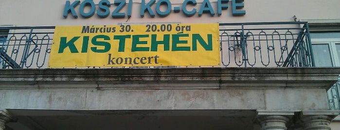 KÖSZI Kő Café is one of Free WIFI Budapest.