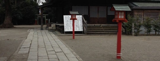 鷲宮神社 is one of 別表神社 東日本.