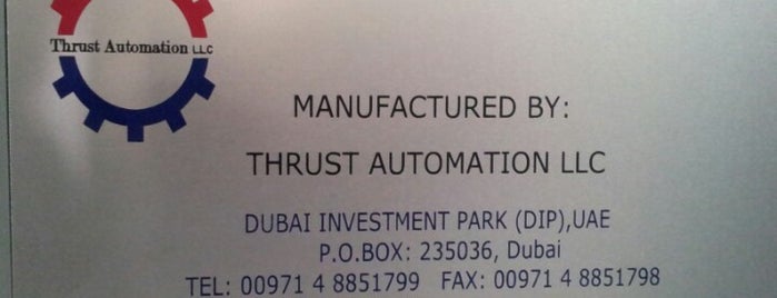 Thrust Automation L.L.C is one of hm.