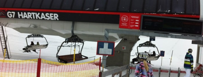 Hartkaser-Bahn is one of Lifts in Kitzbühel ski area.