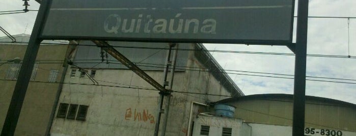 Estação Quitaúna (CPTM) is one of Trem e Metrô.