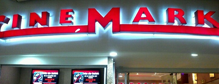 Cinemark is one of Teatros.