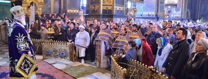 St Volodymyr's Cathedral is one of Kyiv places, which I like..