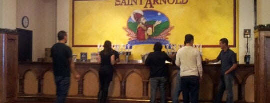 Saint Arnold Brewing Company is one of Houston.