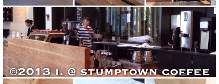 Stumptown Coffee Roasters is one of LA.