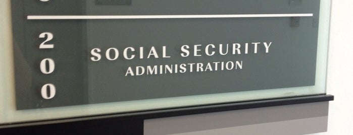 Social Security Administration is one of Orte, die Karolina 🦖 gefallen.