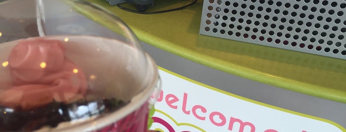 Menchie's is one of My fav's.