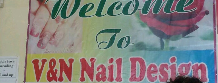 V & N Nail Design is one of Locais curtidos por Dee.