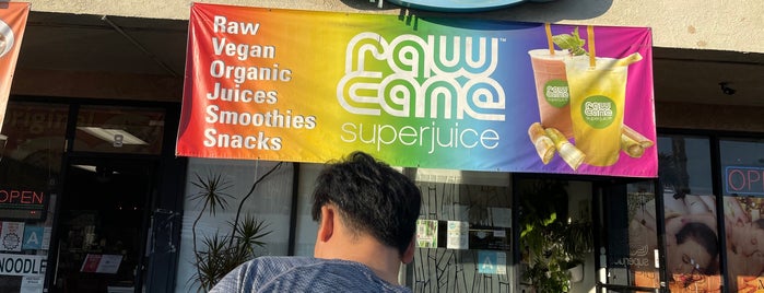 Raw Cane Super Juice is one of LA.