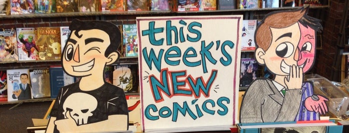 Casablanca Comics is one of Buy Local Portland, ME.