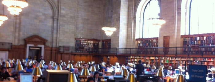 New York Public Library is one of New York City.