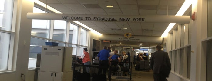 Syracuse Hancock International Airport (SYR) is one of Airports Visited by Code.