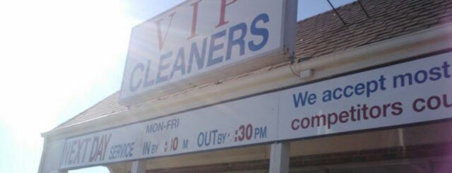 VIP Cleaners is one of Signage.