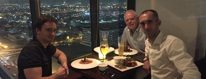 Kris with a view is one of Dubai Food 9.