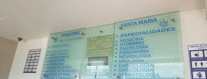 Sanatorio Santa Maria is one of Reeny : понравившиеся места.