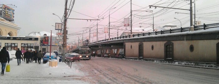 Остановка «Крымская площадь» is one of Наземный общественный транспорт (Остановки).