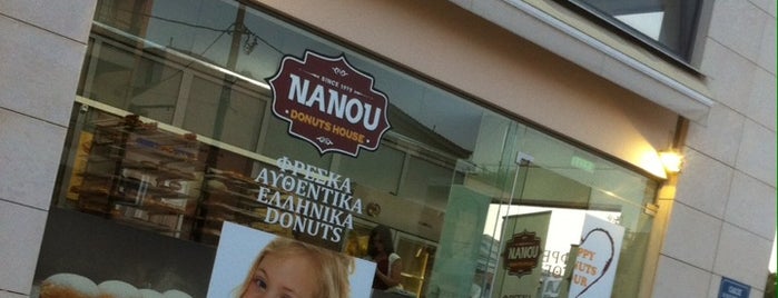 Nanou Donuts House is one of Tempat yang Disukai Eirini.